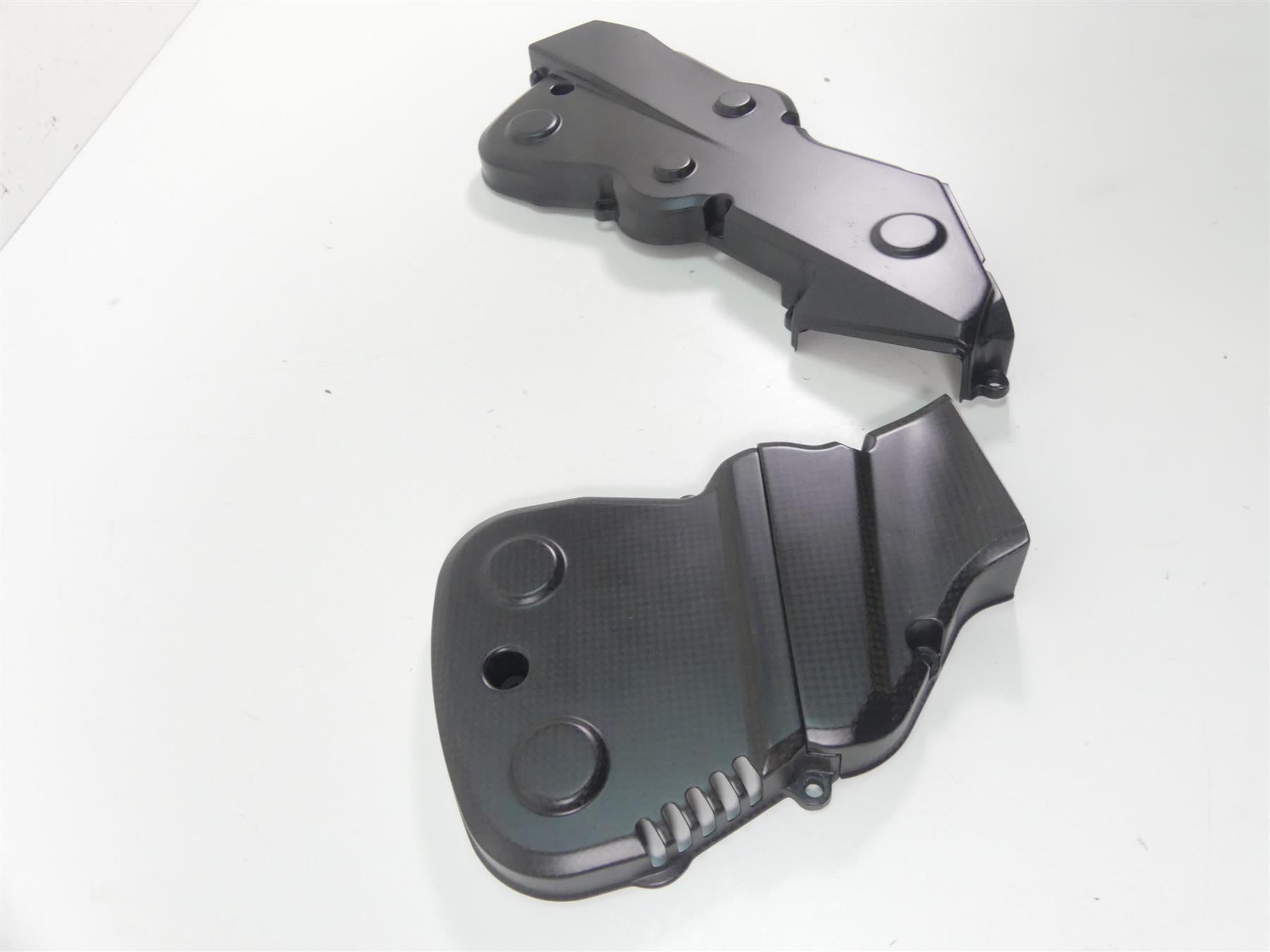 2014 Ducati Hypermotard 821 SP Carbon Fiber Timing Cover Set 24511411A 24511101B {{ shop.shopifyCountryName }} - Mototech271