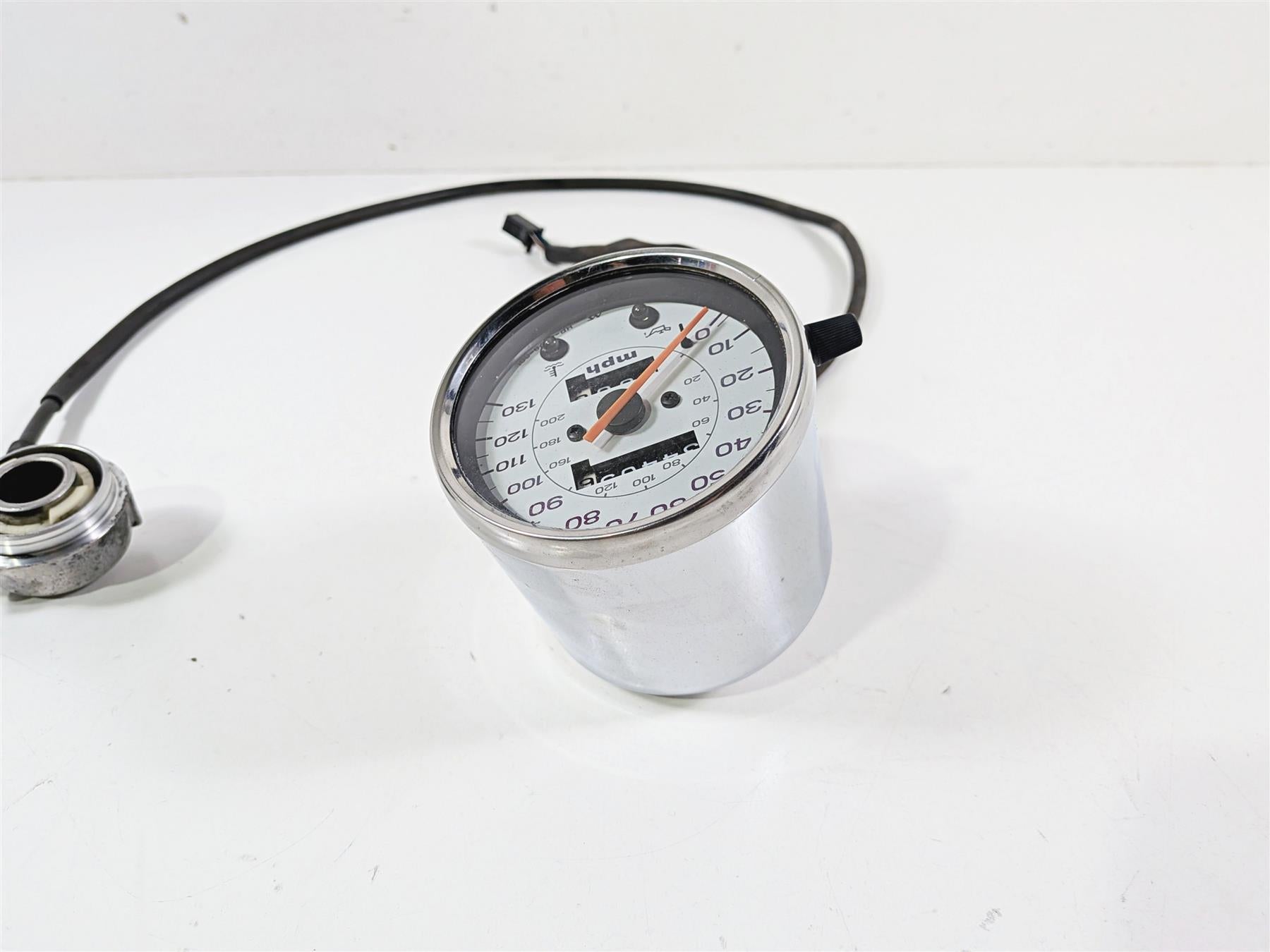 2005 Honda VT1100 Shadow Sabre Speedometer Gauge & Mount 34K 37200-MCK-A01 {{ shop.shopifyCountryName }} - Mototech271