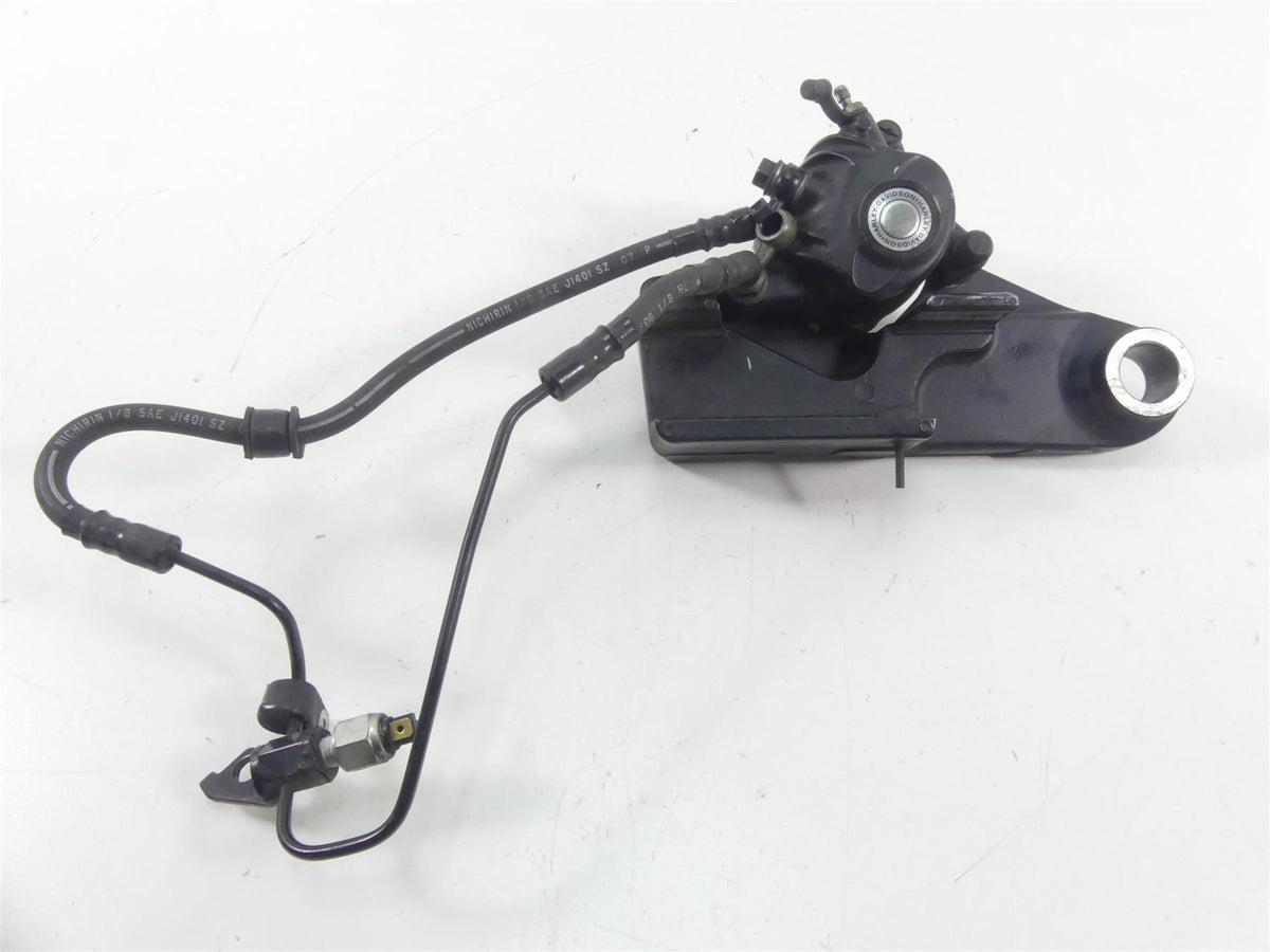 2007 Harley Sportster XL1200 Nightster Rear Brake Caliper & Bracket 42029-07 {{ shop.shopifyCountryName }} - Mototech271
