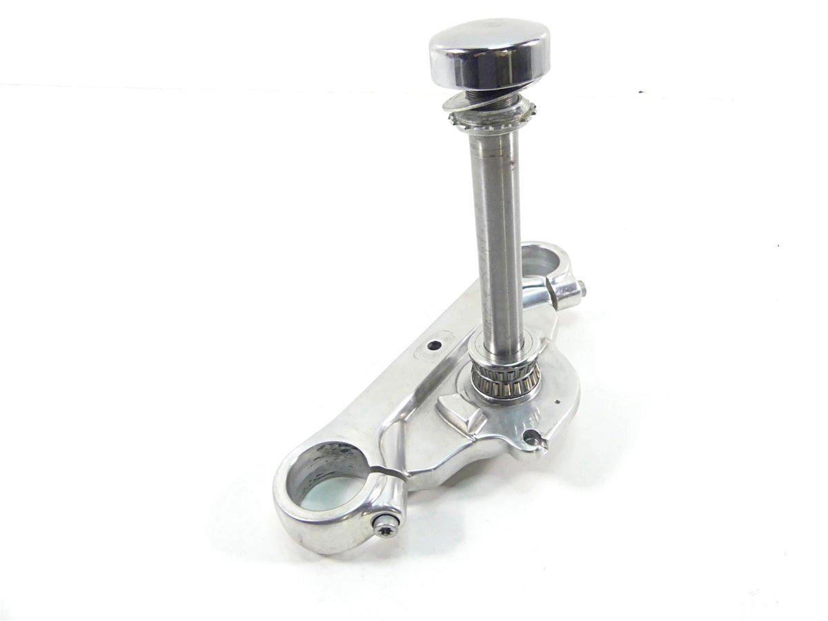 2010 Harley FXDF Dyna Fat Bob Lower Triple Tree Steering Clamp 49mm 47648-08 {{ shop.shopifyCountryName }} - Mototech271