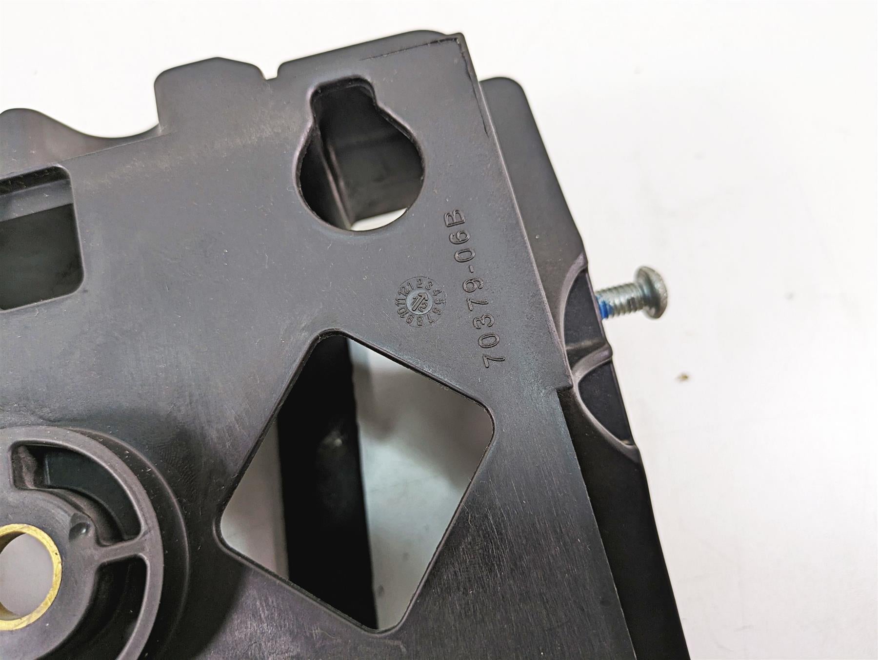 2012 Harley FLD Dyna Switchback Battery Tray Carrier Stay & Cover 70379-06B {{ shop.shopifyCountryName }} - Mototech271