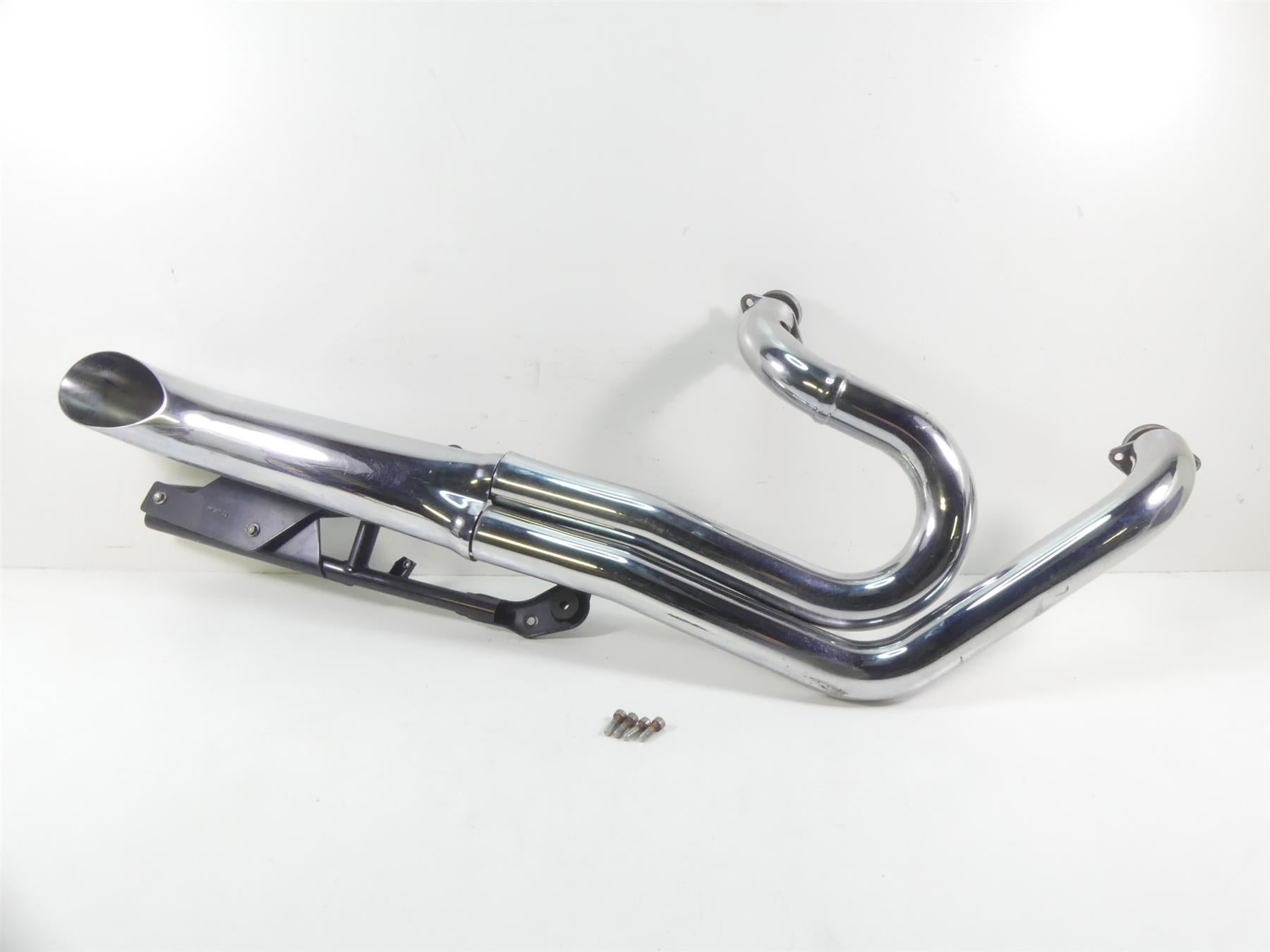 2007 Suzuki M109R VZR1800 Boulevard Hard Krome Side Burners Exhaust HK-44-6460 {{ shop.shopifyCountryName }} - Mototech271