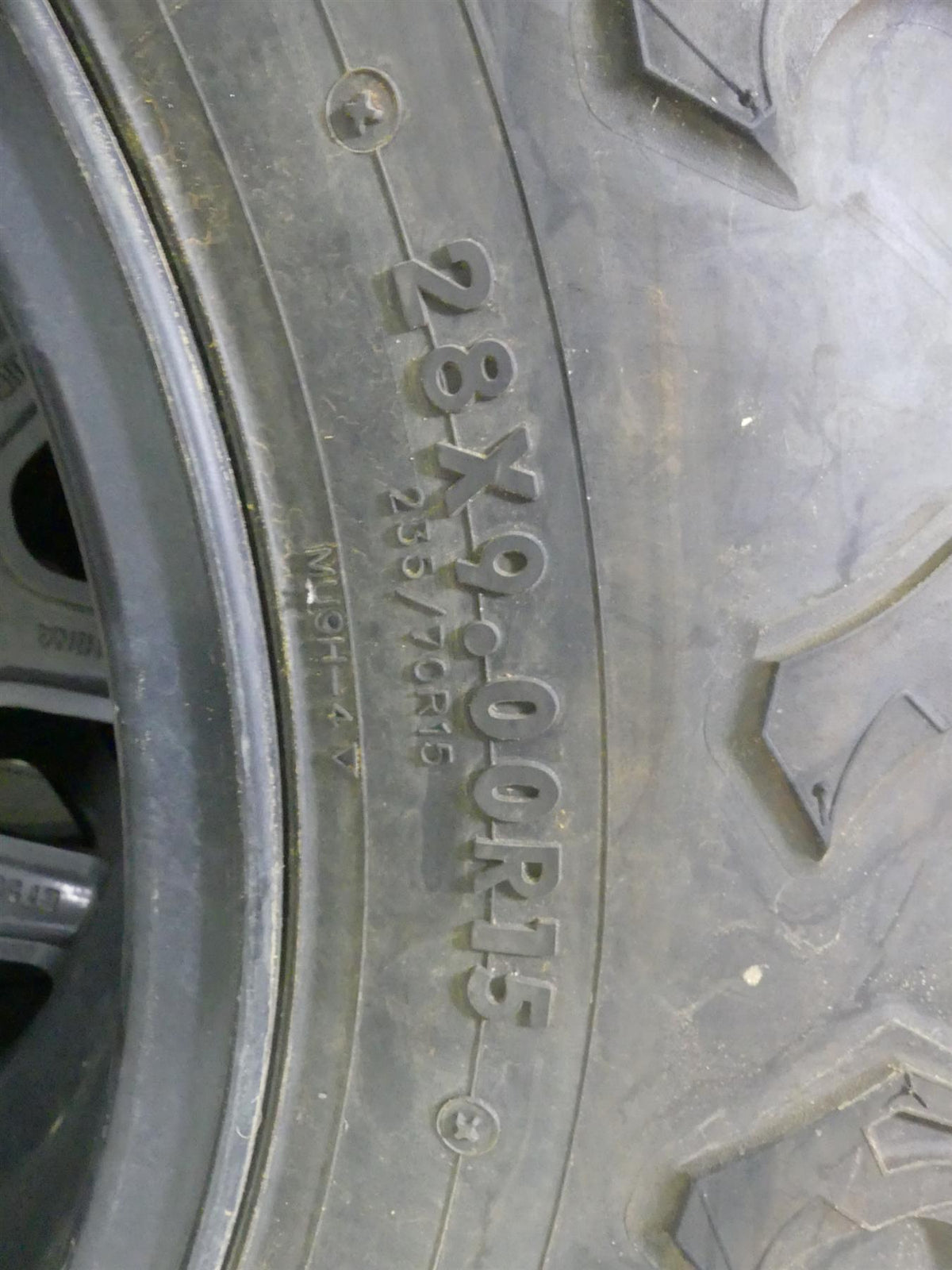 2019 Honda Talon SXS1000 S2R Maxxis Wheel Tire 15x6.5 15x8 Set 44650-HL6-A10 {{ shop.shopifyCountryName }} - Mototech271