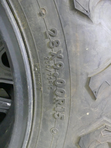 2019 Honda Talon SXS1000 S2R Maxxis Wheel Tire 15x6.5 15x8 Set 44650-HL6-A10 {{ shop.shopifyCountryName }} - Mototech271
