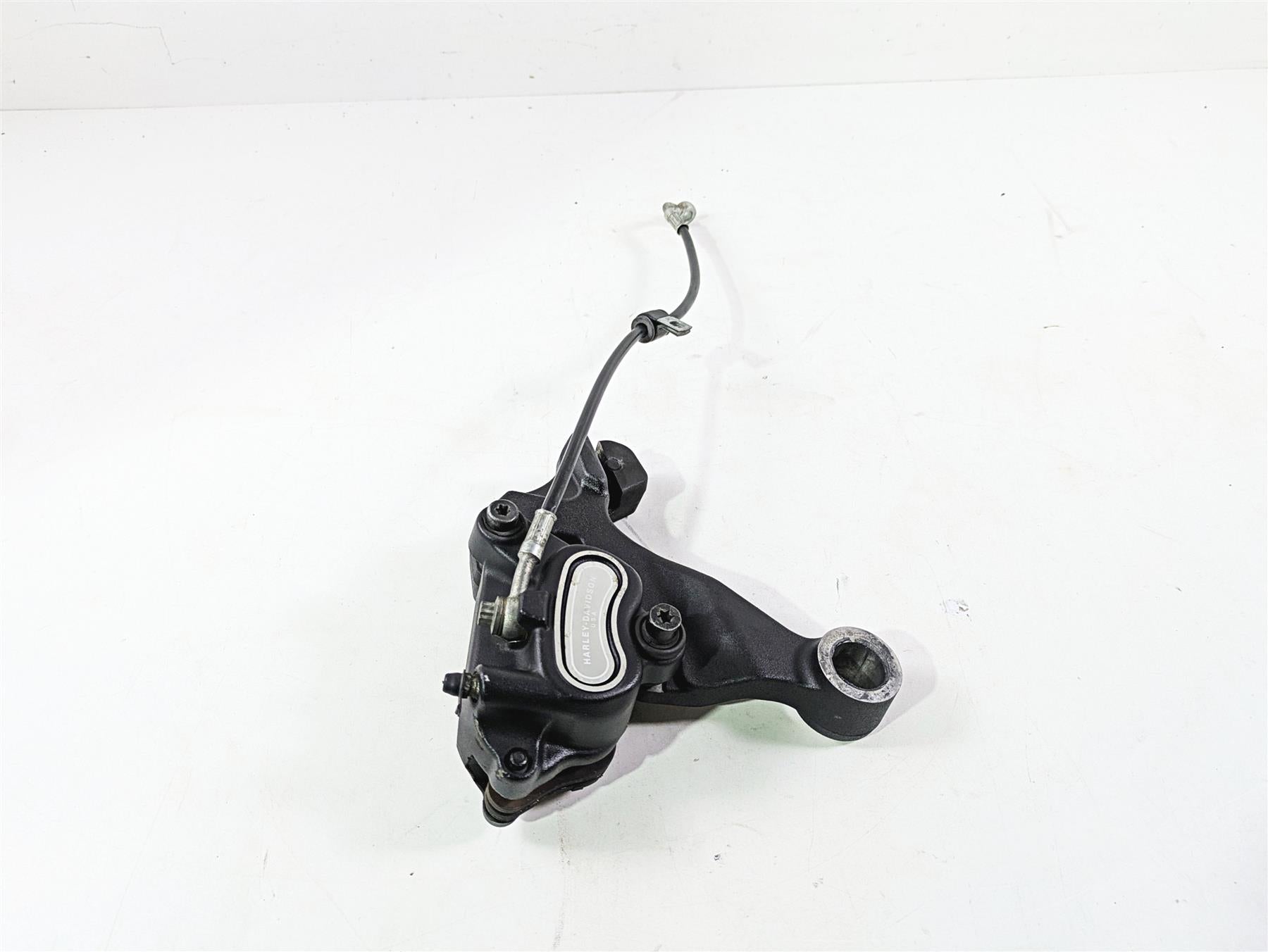2008 Harley FXDL Dyna Low Rider 105TH Rear Brake Caliper & Bracket 40908-08 {{ shop.shopifyCountryName }} - Mototech271