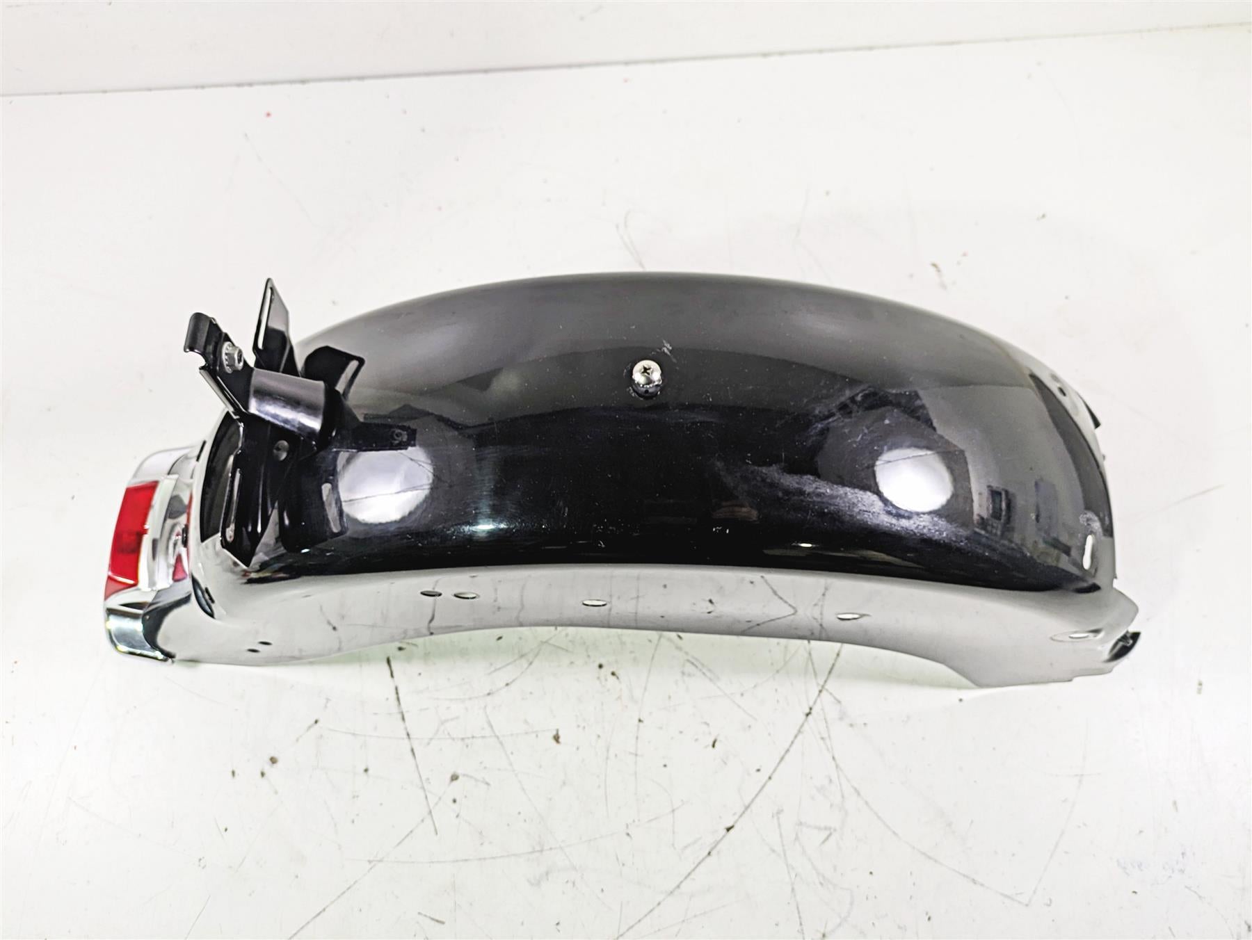 2016 Harley FLSTC Softail Heritage Rear Fender - Vivid Black 59144-06A {{ shop.shopifyCountryName }} - Mototech271