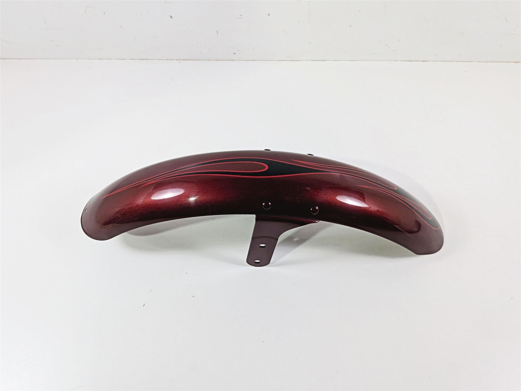 2009 Harley FXCWC Softail Rocker Front Fender Crimson Red Sunglo 60158-08 {{ shop.shopifyCountryName }} - Mototech271
