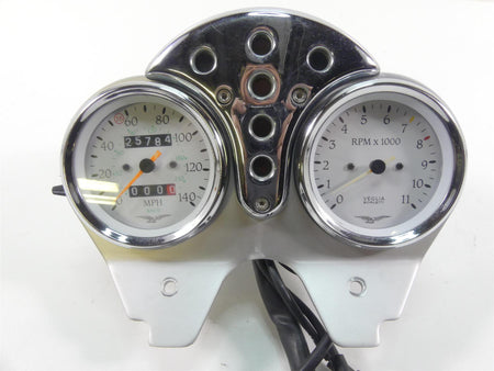 2001 Moto Guzzi California Sp 1100 Speedometer Gauge Housing Set 25K GU02762400 {{ shop.shopifyCountryName }} - Mototech271