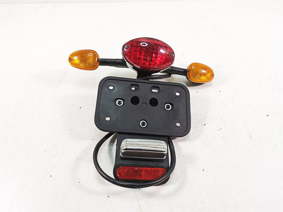 2013 Moto Guzzi V7 750 Stone Taillight Rear Blinker Plate Holder Set 883479 {{ shop.shopifyCountryName }} - Mototech271
