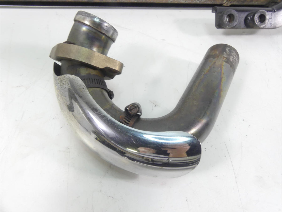 2005 Harley Softail FLSTSC Heritage Springer Samson Cholo Fishtail Exhaust 30" {{ shop.shopifyCountryName }} - Mototech271