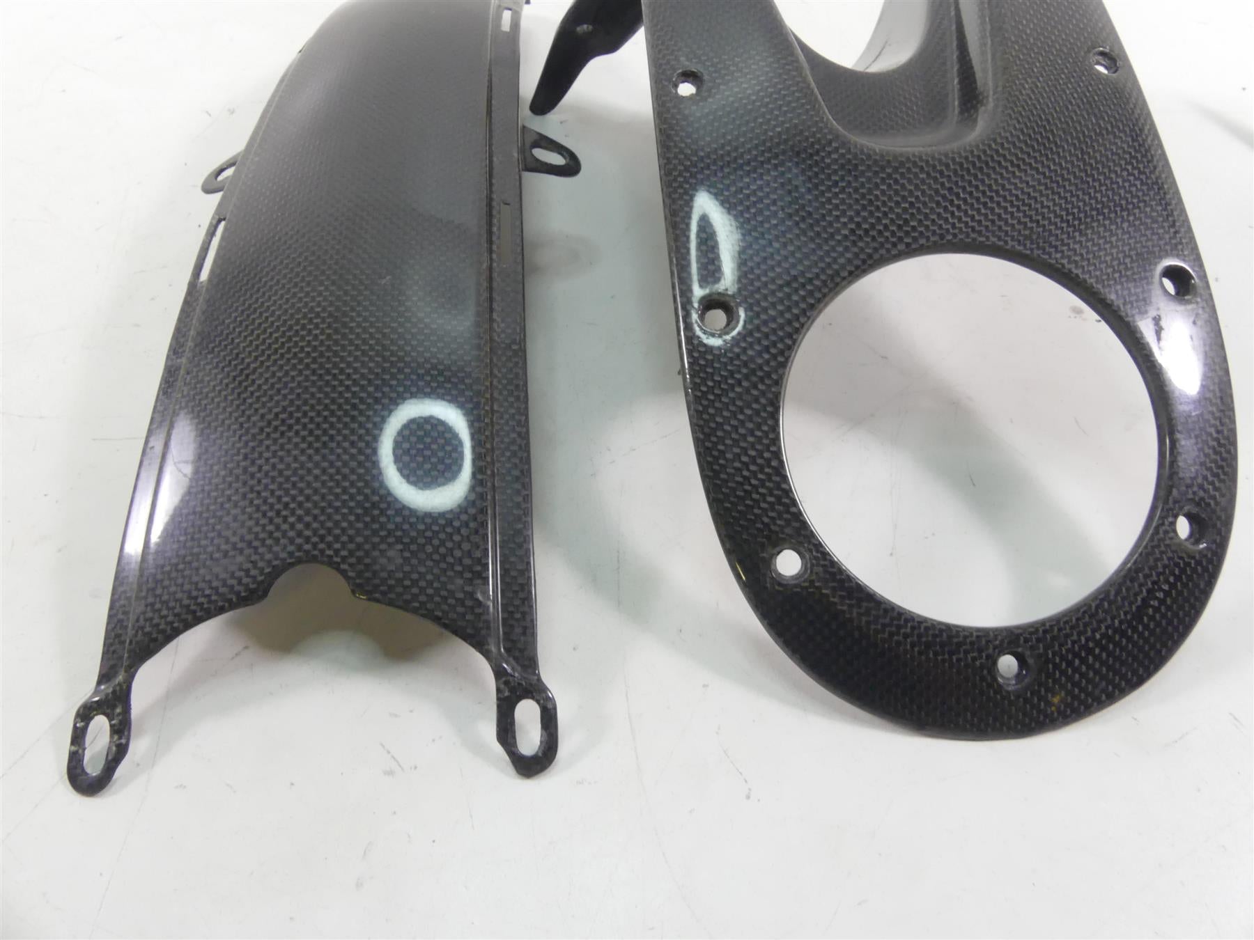 2009 Ducati Monster 1100 S Carbon Fiber Center Tank Fairing Cover -Read {{ shop.shopifyCountryName }} - Mototech271