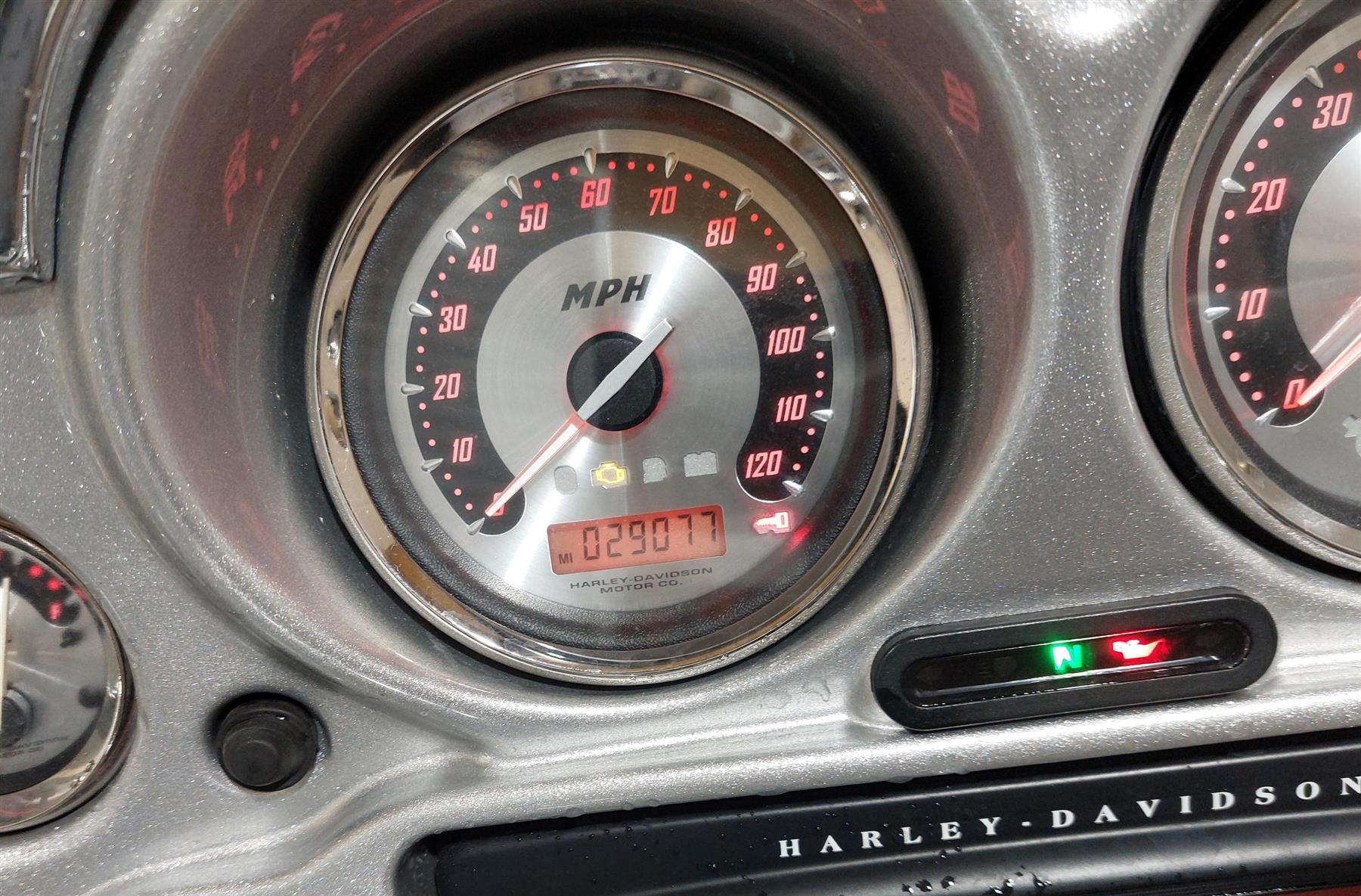 2009 Harley FLHTCU SE4 CVO E-Glide Speedometer Speedo Gauge 29K 67516-09 {{ shop.shopifyCountryName }} - Mototech271