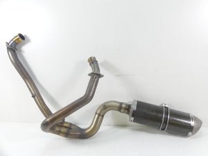 2008 Ducati Hypermotard 1100S Termignoni Carbon 2in1 Exhaust System - Read