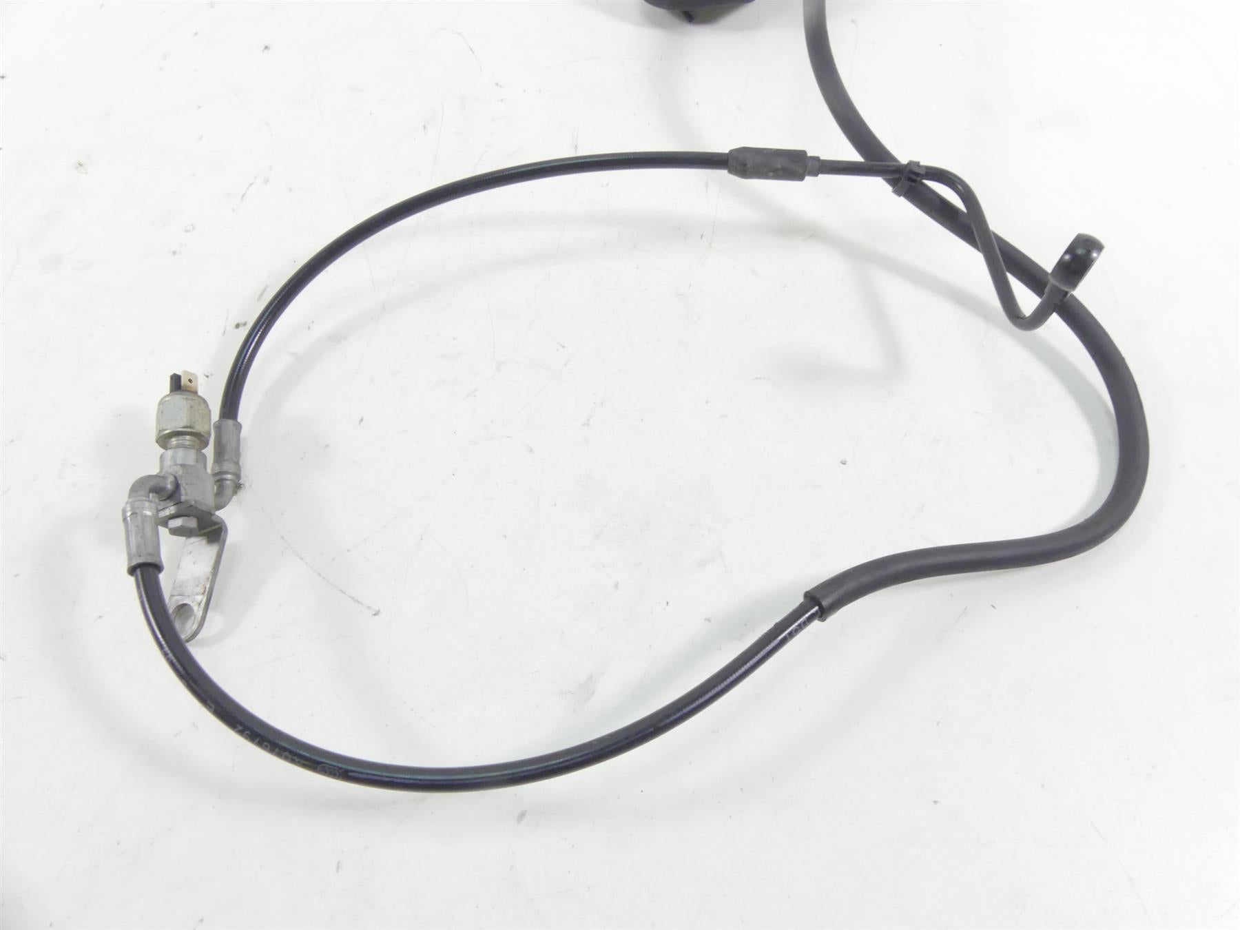 2015 Harley FLS Softail Slim Rear Brake Caliper & Bracket & Line 41300097 {{ shop.shopifyCountryName }} - Mototech271