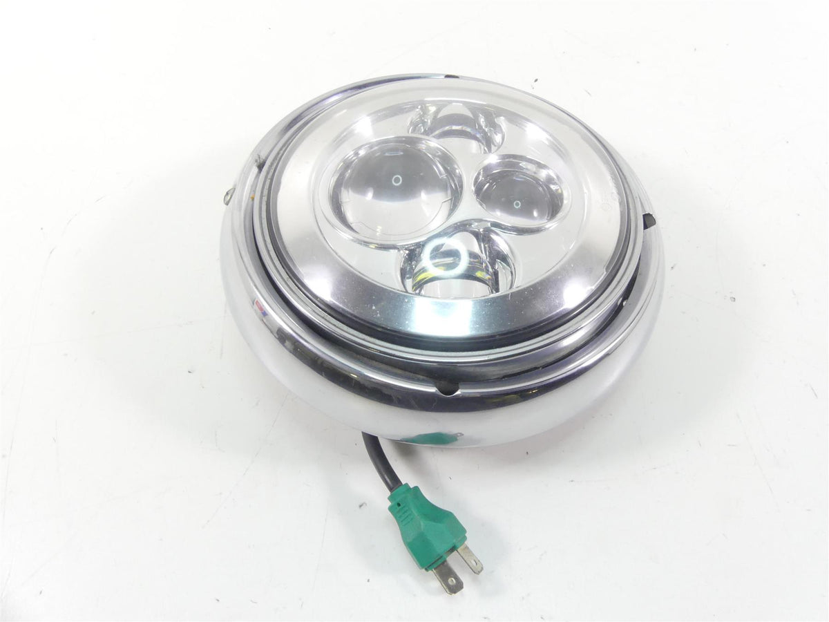 2013 Harley Touring FLHTP Electra Glide Front Led Headlight Head Light 67728-02A {{ shop.shopifyCountryName }} - Mototech271