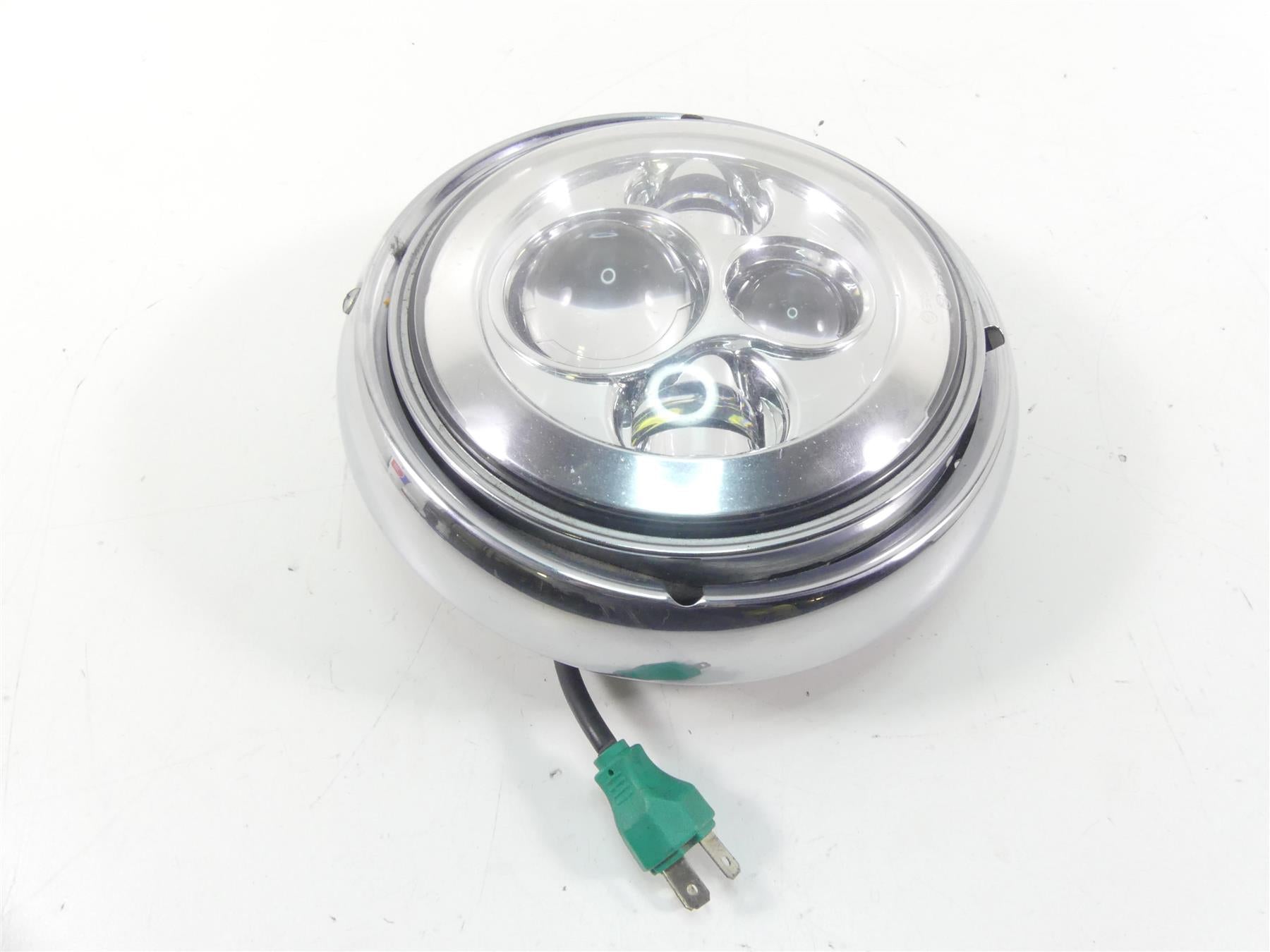 2013 Harley Touring FLHTP Electra Glide Front Led Headlight Head Light 67728-02A {{ shop.shopifyCountryName }} - Mototech271