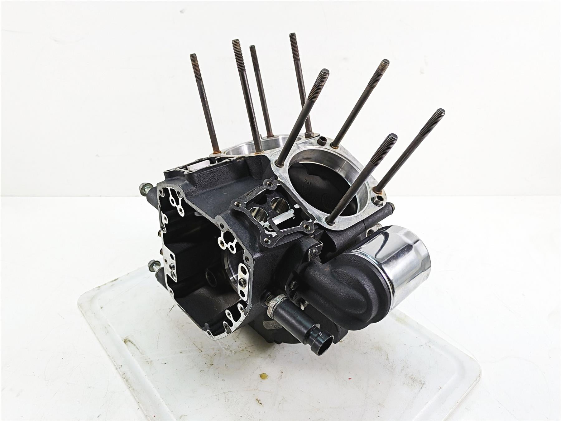 1999 Harley Touring FLHTC Electra Glide 88ci Engine Crank Case Set 24597-99C {{ shop.shopifyCountryName }} - Mototech271