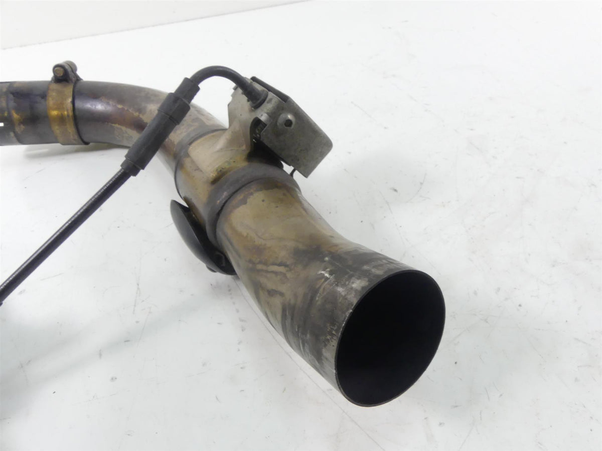2011 Ducati Hypermotard 1100 SP Exhaust Mid Pipe & Servo Motor 59340301A {{ shop.shopifyCountryName }} - Mototech271