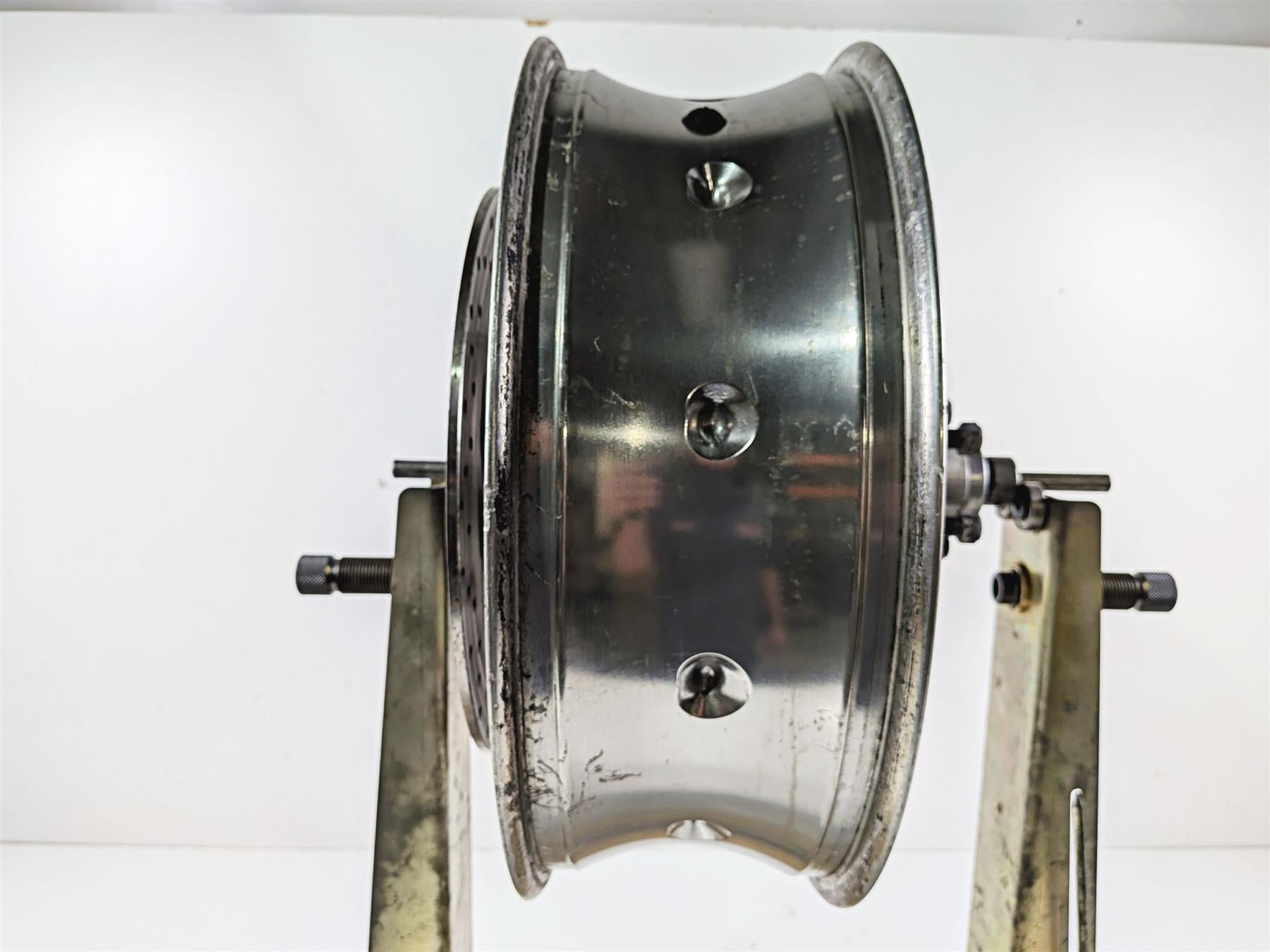 2008 Yamaha XV1900 Roadliner S 17x5.5 Rear Wheel Rim - Runout 1D7-25338-01-00 {{ shop.shopifyCountryName }} - Mototech271