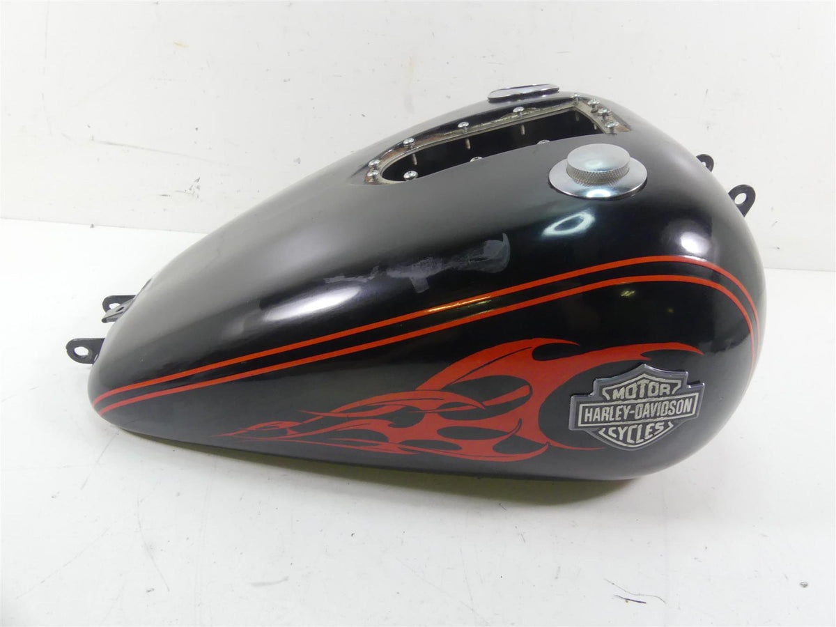 2004 Harley FXDWGI Dyna Wide Glide Fuel Gas Petrol Tank - Read 61000705 {{ shop.shopifyCountryName }} - Mototech271
