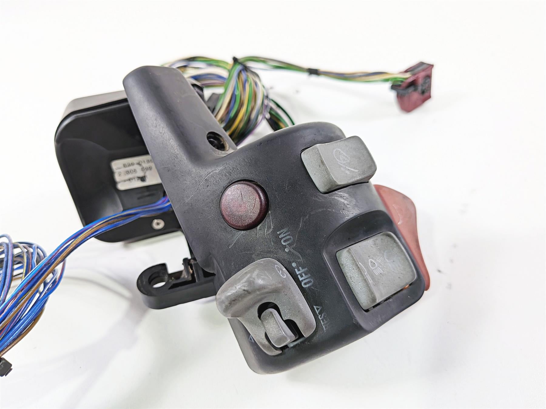 2002 BMW K1200LT 89V3 Left Hand Control Switch Light Cruise 61317708349 7650733 {{ shop.shopifyCountryName }} - Mototech271