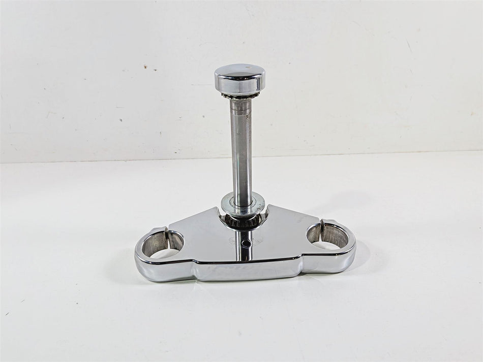 2009 Harley FXCWC Softail Rocker Straight Chrome Lower Triple Tree 46638-08 {{ shop.shopifyCountryName }} - Mototech271