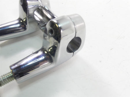 2015 Harley FLD Dyna Switchback Handlebar Chrome Riser Holder Set 55900005 {{ shop.shopifyCountryName }} - Mototech271