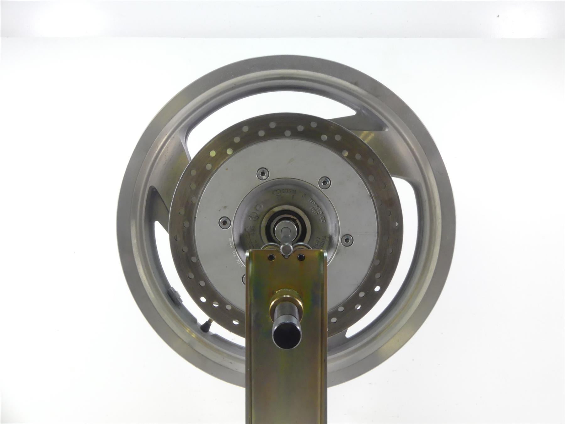 2003 Honda VT1100 C2 Shadow Sabre Straight Front Wheel Rim 18x3 44650-MCK-A02 {{ shop.shopifyCountryName }} - Mototech271