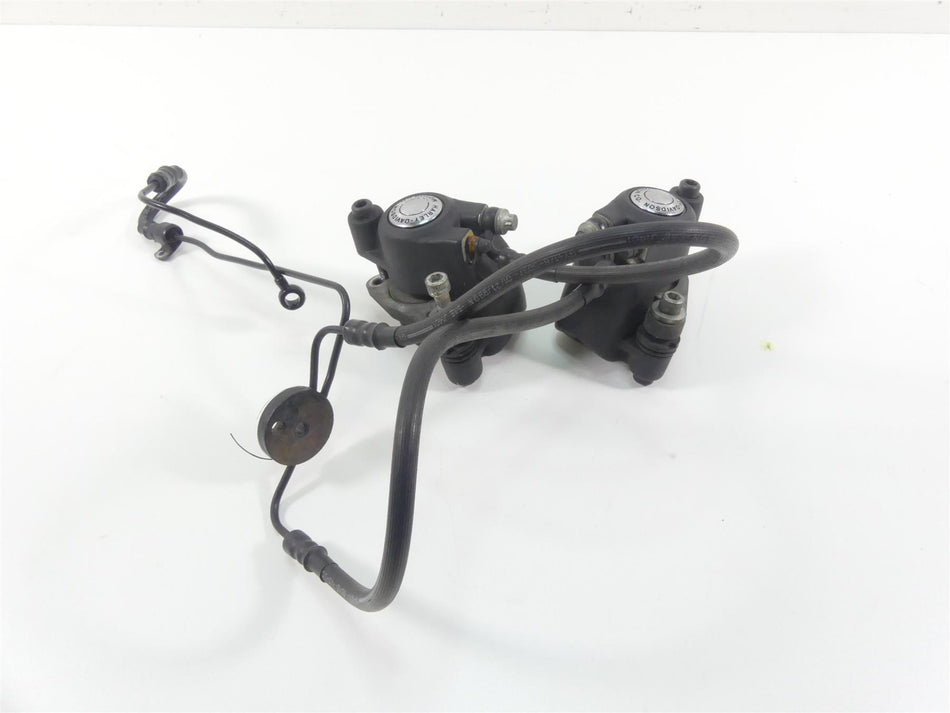1999 Harley Dyna FXDL Low Rider Front Dual Brake Caliper Set 44023-83C 44046-84C {{ shop.shopifyCountryName }} - Mototech271