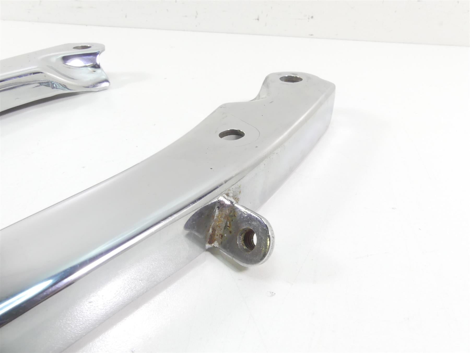 1998 Honda Shadow VT1100T Rear Fender Support Chrome Struts 77330-MBC-000 {{ shop.shopifyCountryName }} - Mototech271