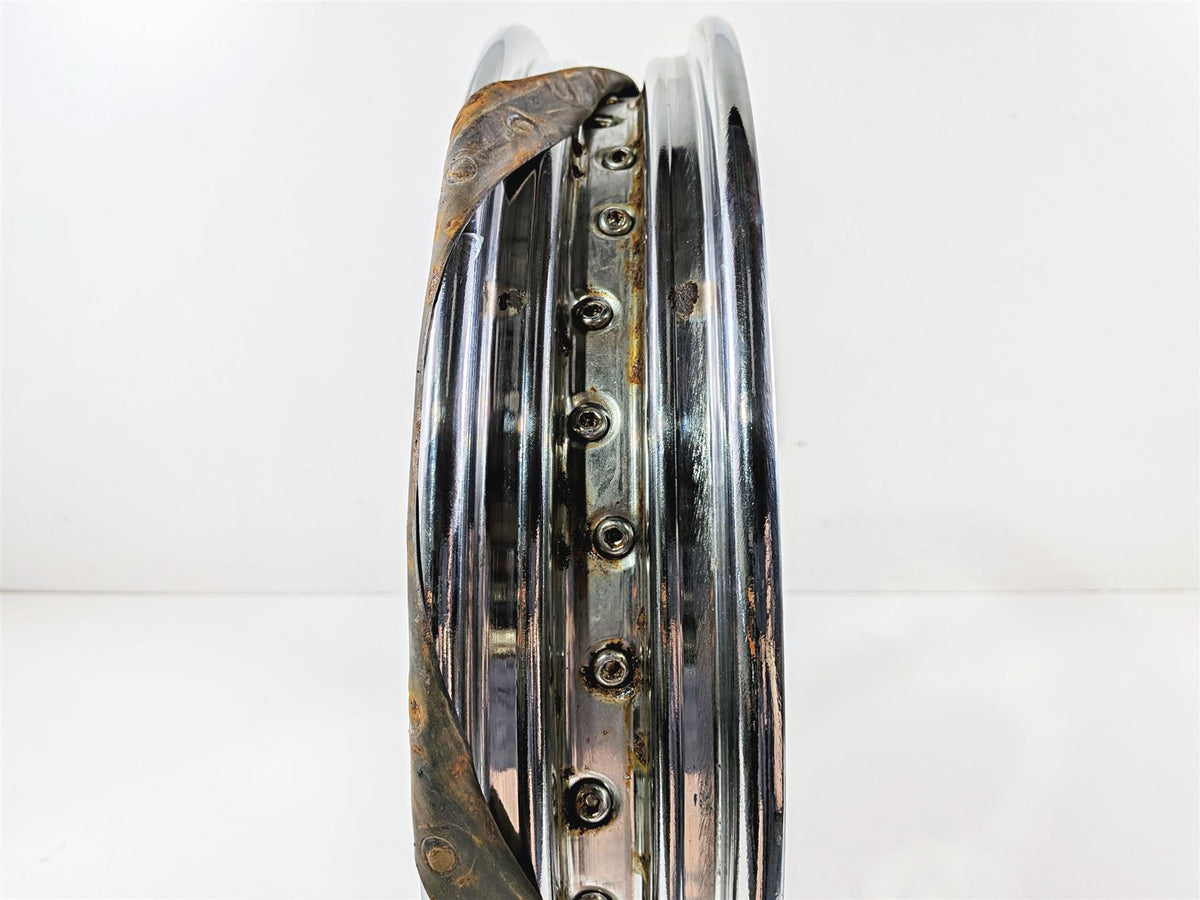 2006 Harley Davidson Dyna FXDBI Street Bob 19x2.5 Front Wheel - Wobble 43105-06A {{ shop.shopifyCountryName }} - Mototech271