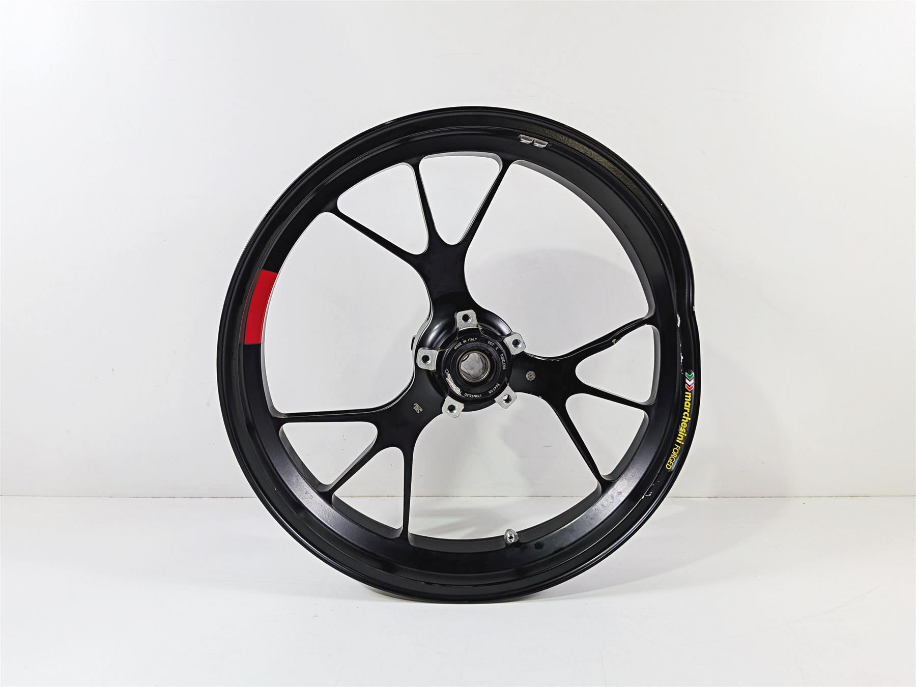 2022 Ducati Panigale V4 S V4S Marchesini Forged Damaged Front 17x3.5 Wheel Rim 50122671AB-Mototech271