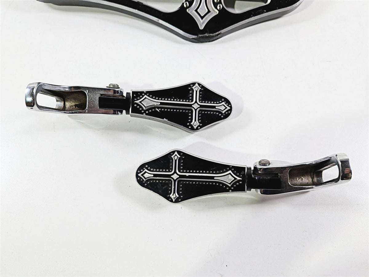 2017 Harley Touring FLHXS Street Glide Precision Billet Darkside Floor Board DRK-410-ALL-BLK {{ shop.shopifyCountryName }} - Mototech271