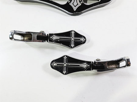 2017 Harley Touring FLHXS Street Glide Precision Billet Darkside Floor Board DRK-410-ALL-BLK {{ shop.shopifyCountryName }} - Mototech271