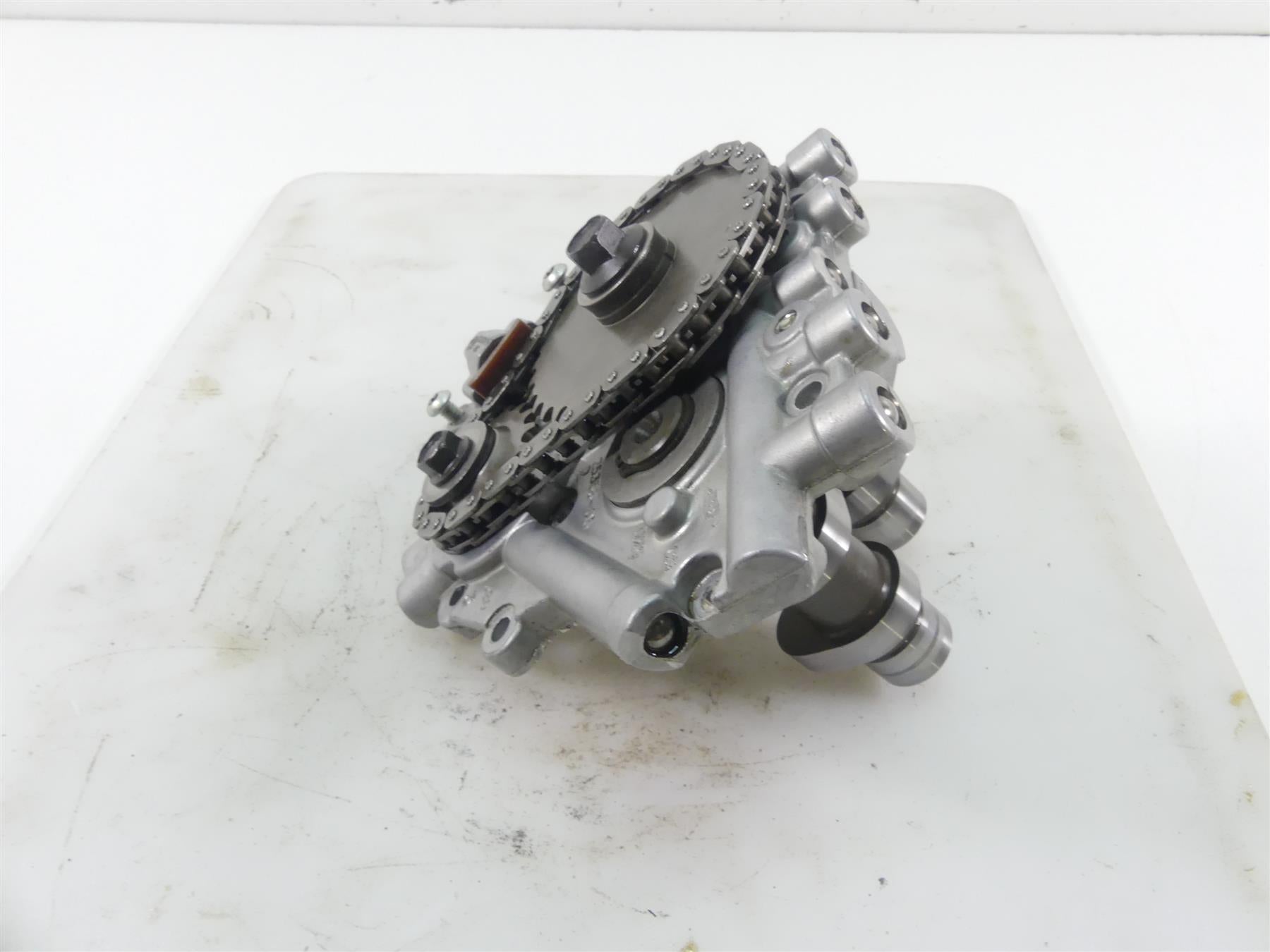 2009 Harley Dyna FXDF SE CVO Fat Bob Camshaft Cam Shafts & Plate 25638-07 {{ shop.shopifyCountryName }} - Mototech271
