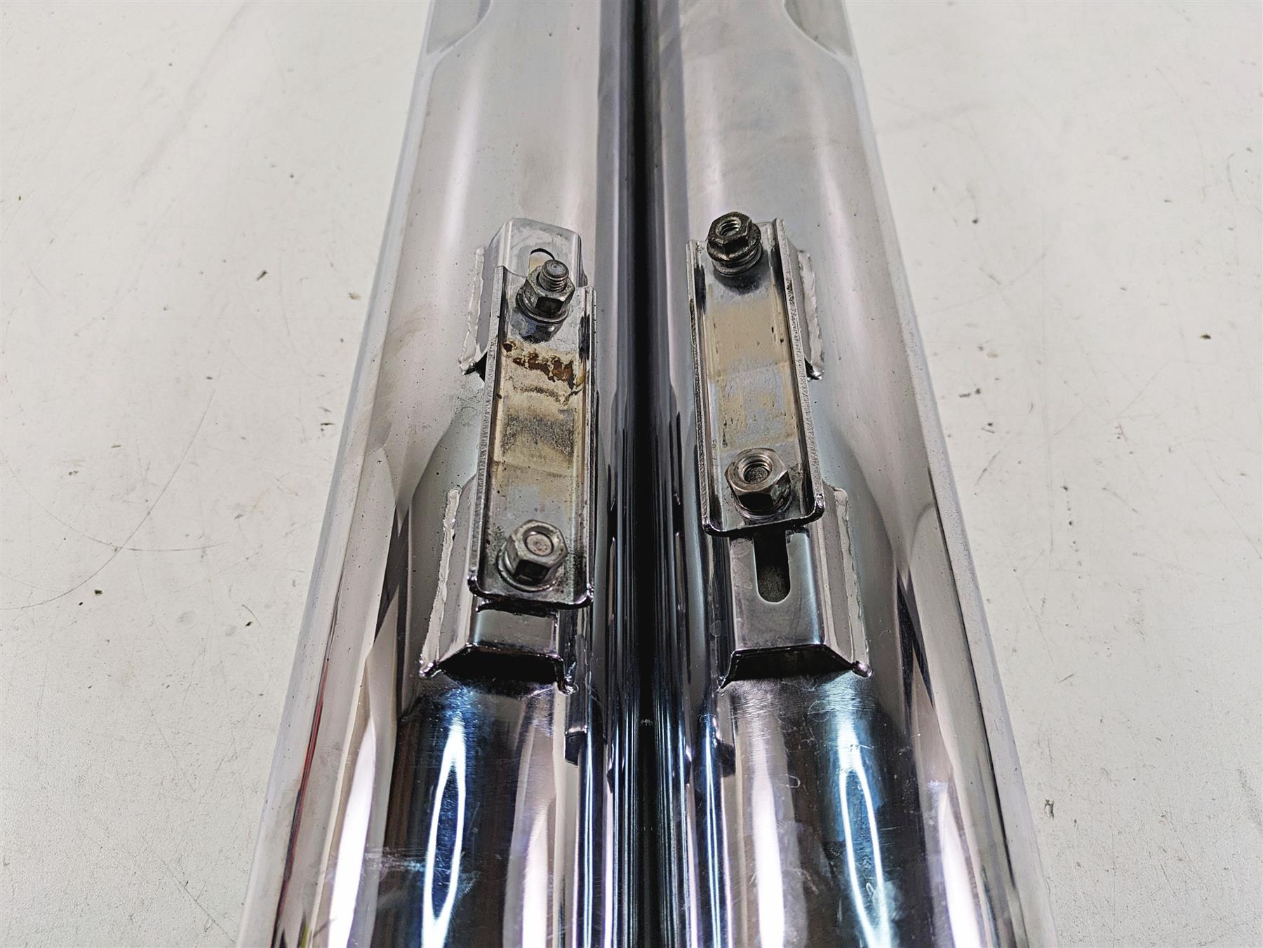 2010 Harley Touring FLHTCU Electra Glide Power House 4" Slip-On Mufflers 97122 {{ shop.shopifyCountryName }} - Mototech271