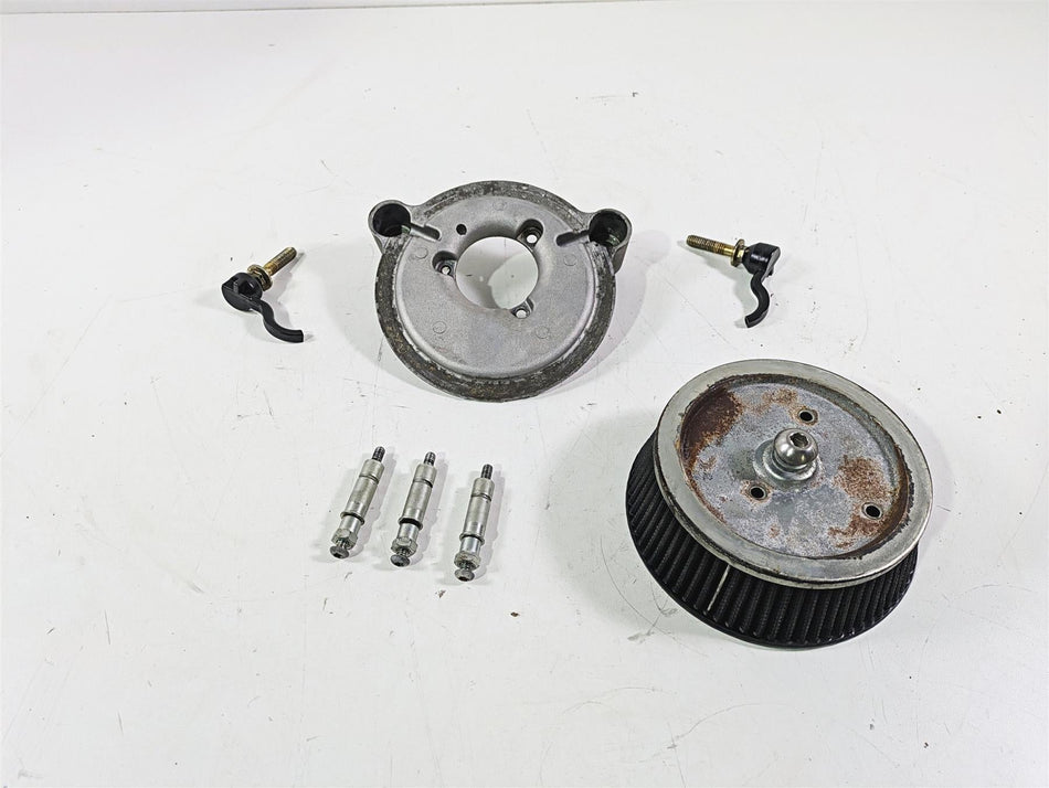 2008 Harley FLSTSB Cross Bones Air Cleaner Breather Filter Mount 29478-05A {{ shop.shopifyCountryName }} - Mototech271