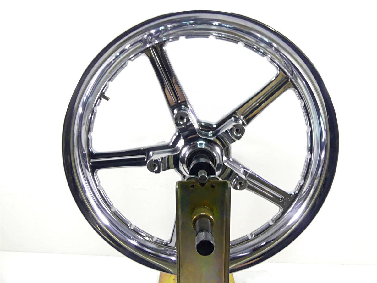 2005 Harley VRSCSE CVO V-Rod Nice Reactor Custom Front Wheel Rim 19X3 43219-08 {{ shop.shopifyCountryName }} - Mototech271