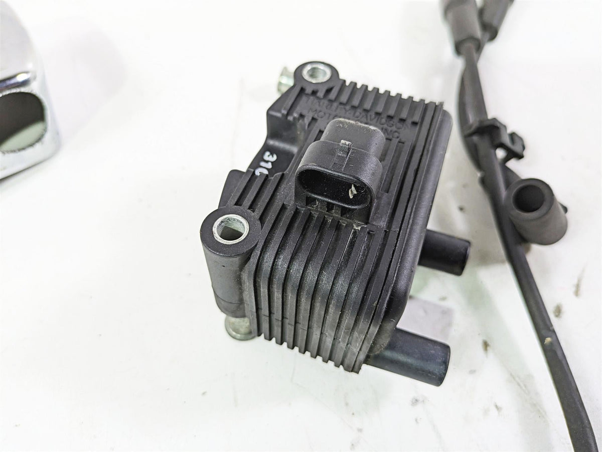 2002 Harley Dyna FXDL Low Rider Ignition Coil Wires Plugs 31655-99 {{ shop.shopifyCountryName }} - Mototech271