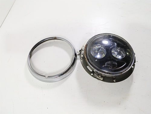 2010 Harley Touring FLHX Street Glide Aftermarket Led Head Light Lamp | Mototech271