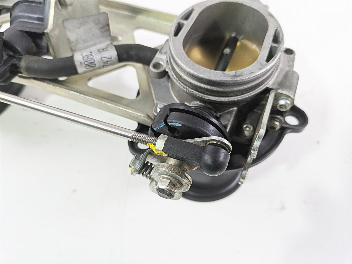2012 Ducati Streetfighter 848 Throttle Body Fuel Injection TPS Stacks 28240881A {{ shop.shopifyCountryName }} - Mototech271