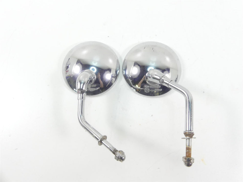 2002 Triumph Bonneville America Round Rear View Mirror Set T2066682 {{ shop.shopifyCountryName }} - Mototech271