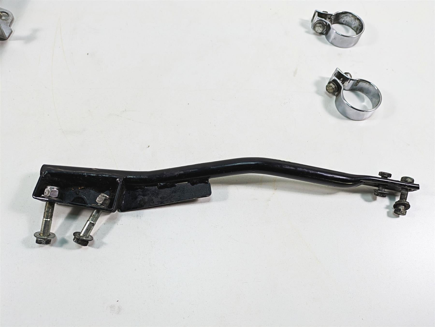 1986 Harley Sportster XLH 883 Oem Slip On Slash Cut Muffler Silencer Set {{ shop.shopifyCountryName }} - Mototech271