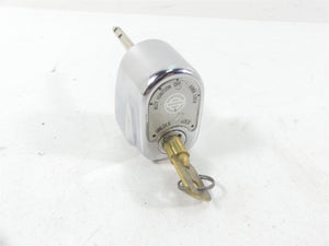 2016 Harley Touring FLTRX Road Glide Ignition Switch Chrome Knob + Key 71400017A