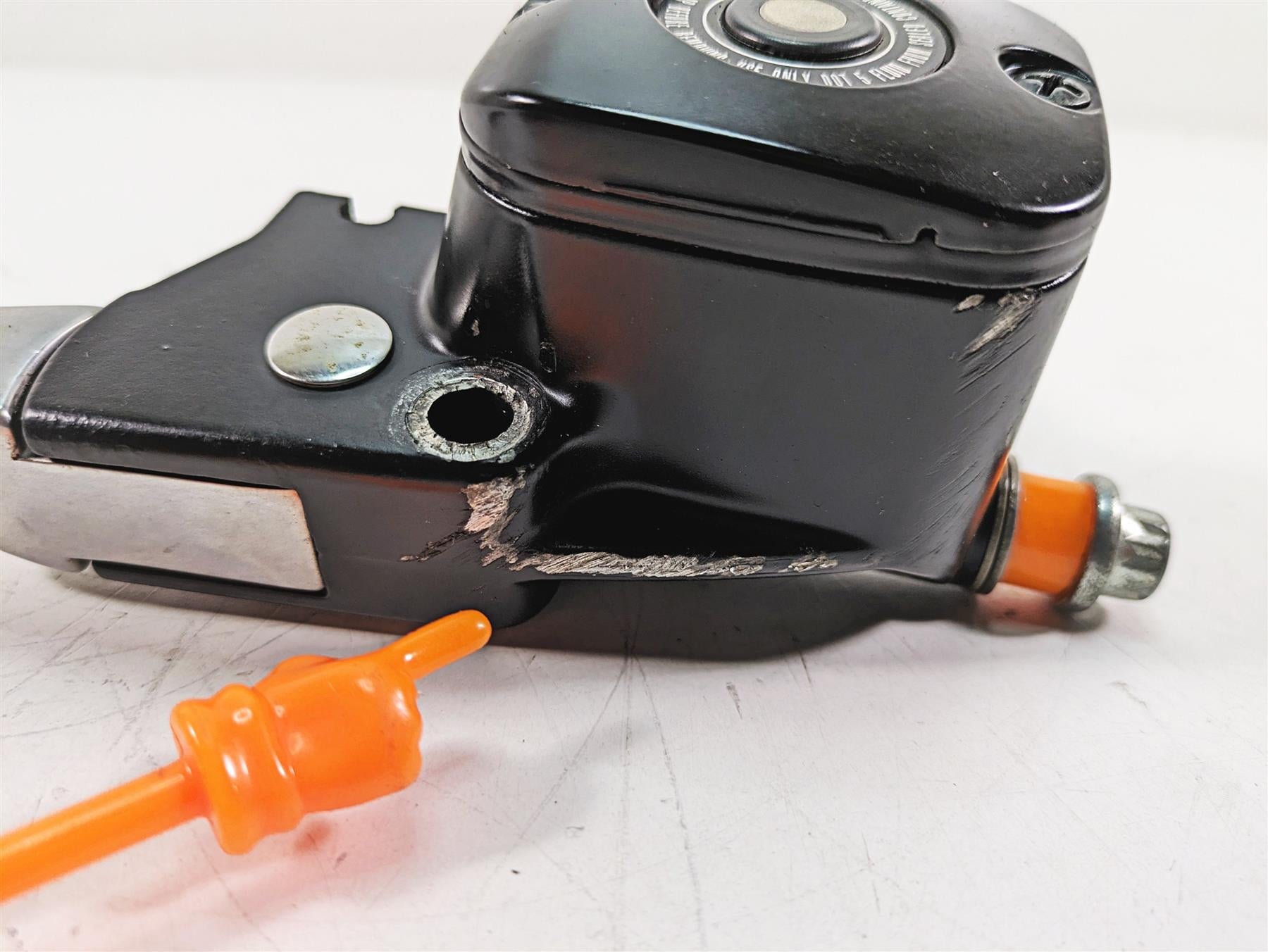 2000 Harley FXSTS Softail Springer Front Brake Master Cylinder 9/16 45019-96F {{ shop.shopifyCountryName }} - Mototech271