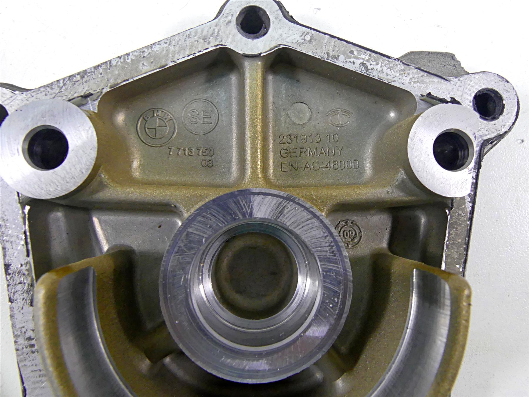 2013 BMW S1000RR K46 Timing Engine Motor Side Cover 7713750 11147713749 ...
