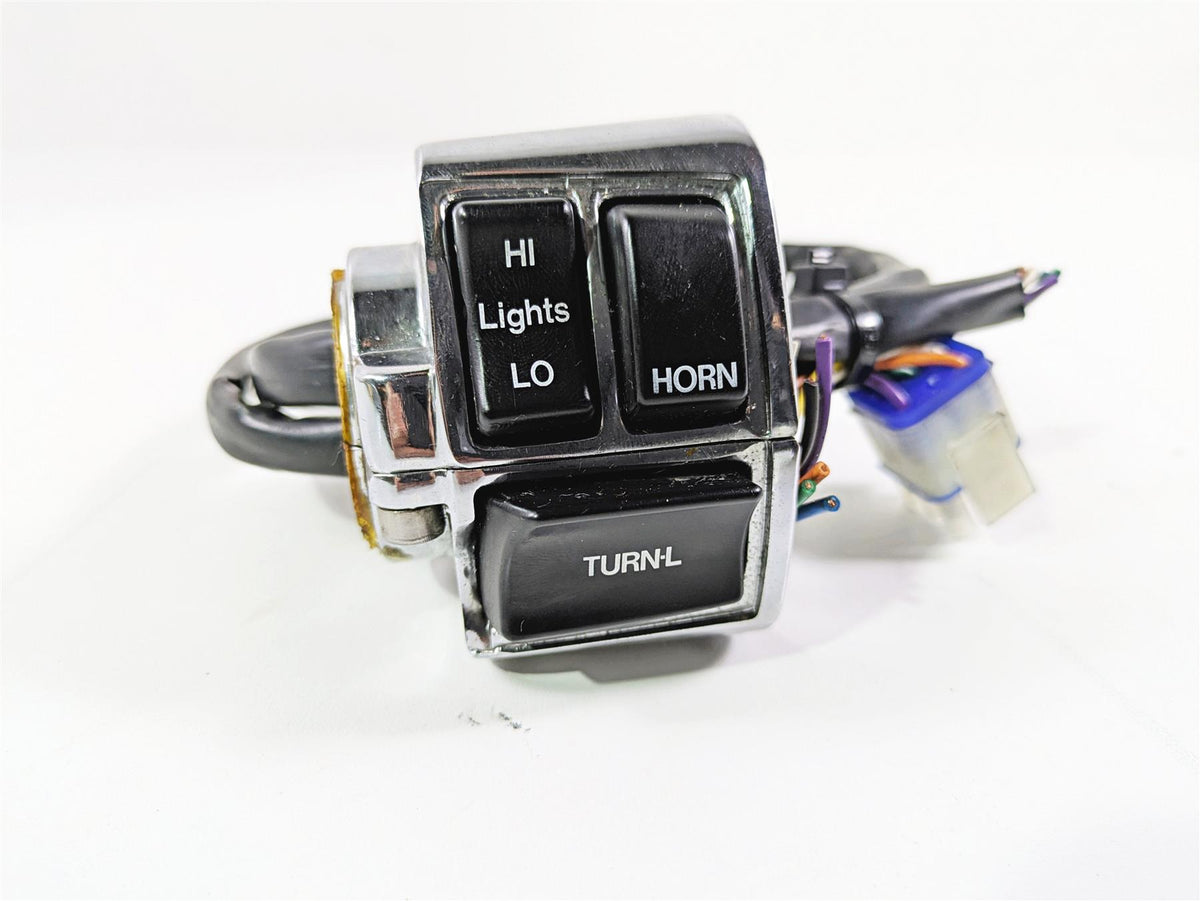 2002 Indian Spirit Deluxe Left Hand Control Switch Horn Lights Turn 43-523 {{ shop.shopifyCountryName }} - Mototech271