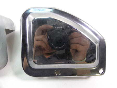2002 Honda VTX1800 R Front Brake Caliper Chrome Covers {{ shop.shopifyCountryName }} - Mototech271
