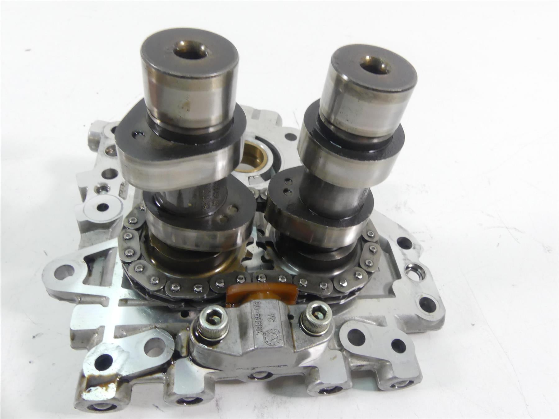 2008 Harley Softail FXSTB Night Train Camshaft & Cam Holder Plate 25358-08 {{ shop.shopifyCountryName }} - Mototech271