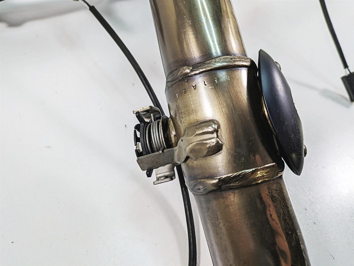 2011 Ducati Hypermotard 1100 Evo SP Stock Exhaust Header& Mid Pipe 57221571B {{ shop.shopifyCountryName }} - Mototech271